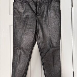 Used! INC Denim Gray Metallic Pants